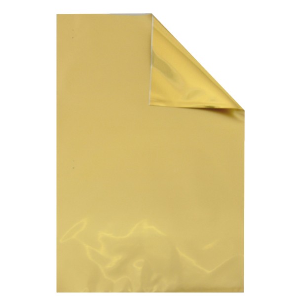 Geschenktasche aus Folie gold matt 40x60 cm