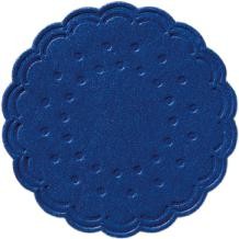 DUNI Tassendeckchen rund Ø 7,5 cm dunkelblau